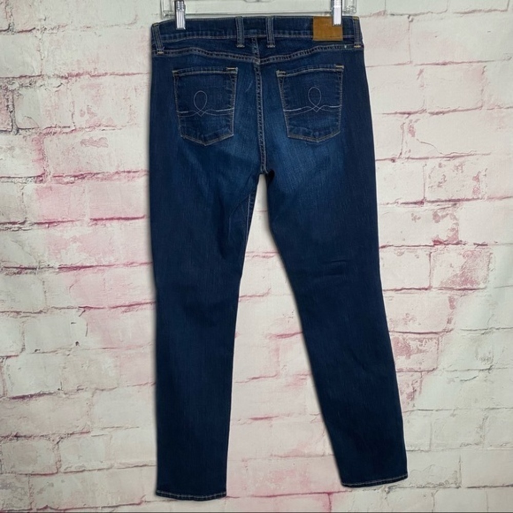 LUCKY BRAND Dark Blue Super Skinny Ankle Jeans - Picture 2 of 9